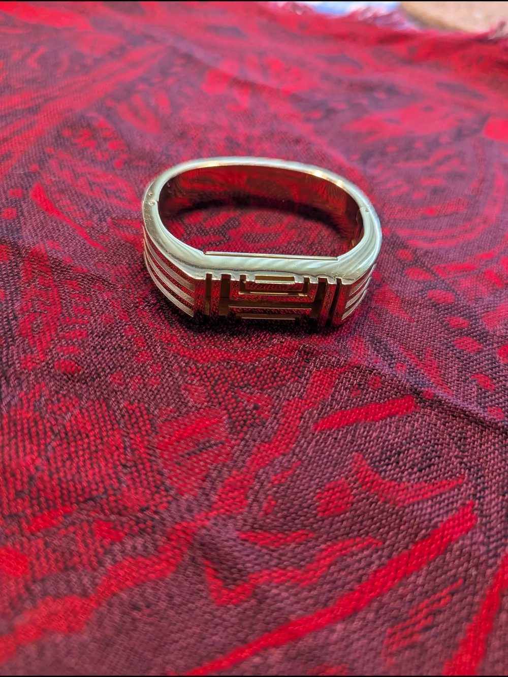 Tory Burch Gold-Tone Geometric Bracelet - Picture 1 of 5
